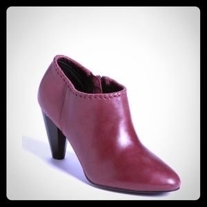 Jack Rogers Leather Heeled Booties